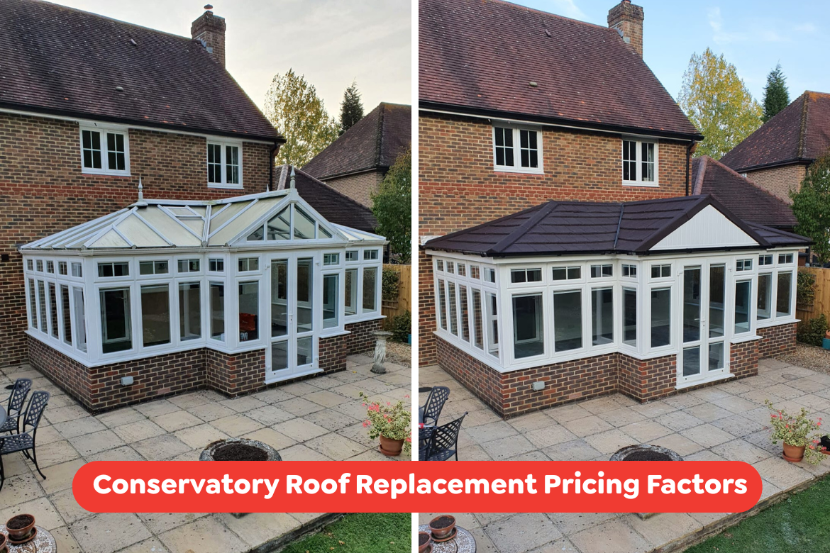 Conservatory roof replacement pricing