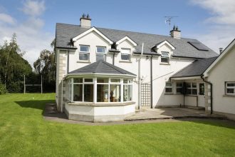Conservatory roof transformation white house
