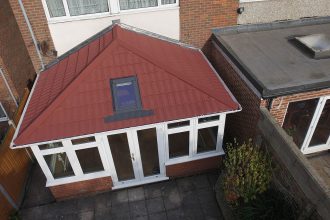 Edwardian conservatory roof conversion 2