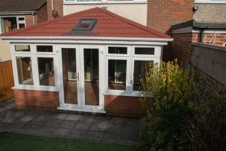 Edwardian conservatory roof conversion 4