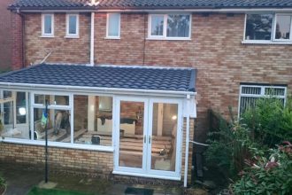 Lean to conservatory conversion
