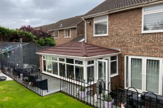New edwardian conservatory roof