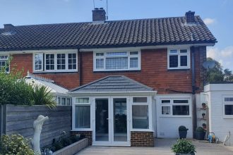 Replacement edwardian conservatory roof