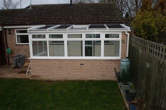 Roof conversion lean to